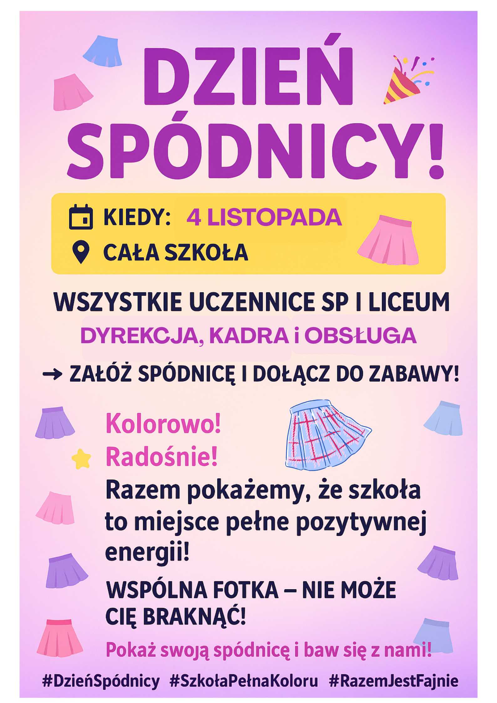 Dzień Spódnicy i Święto Kapelusza