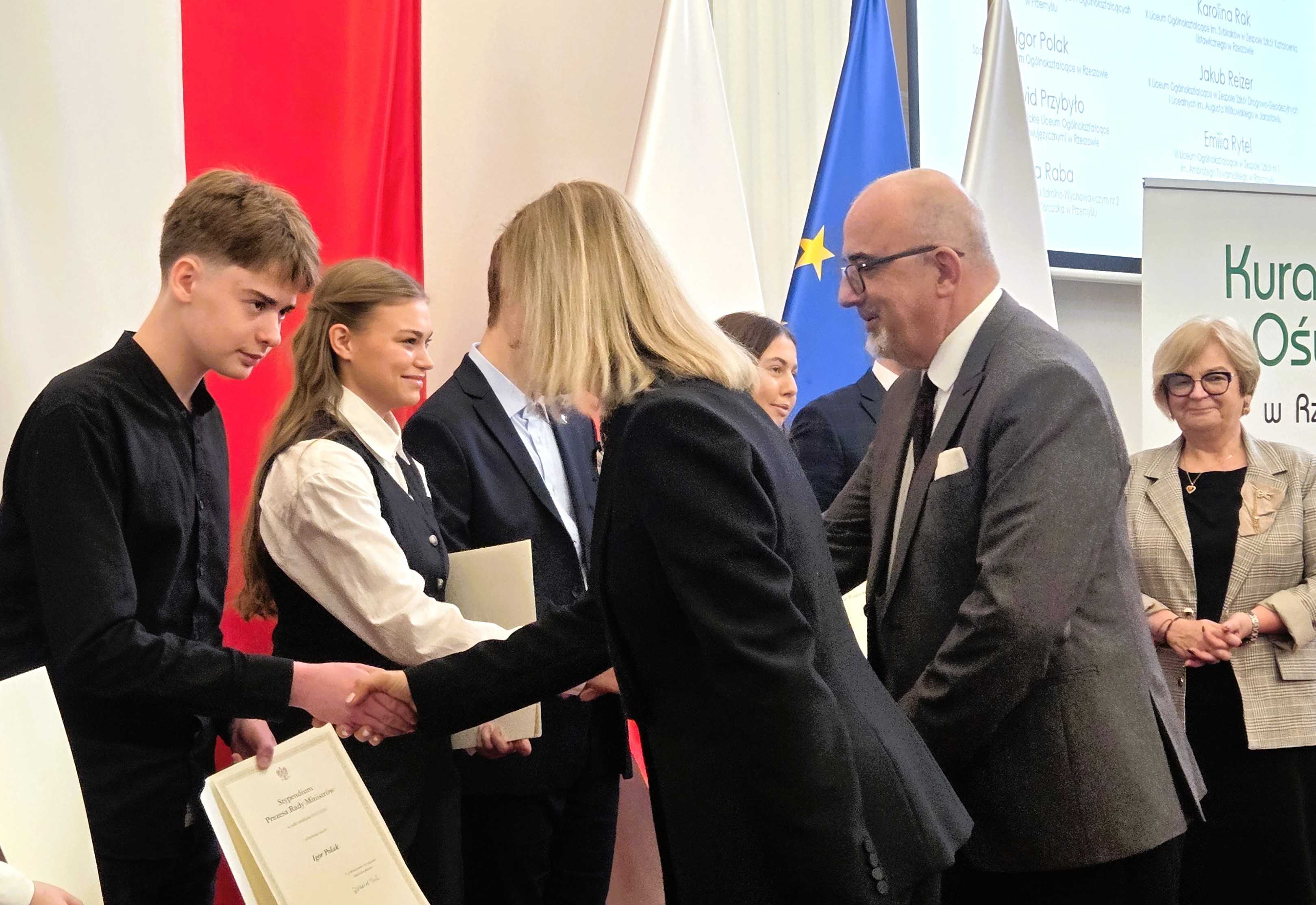 Igor Polak stypendystą Prezesa Rady Ministrów