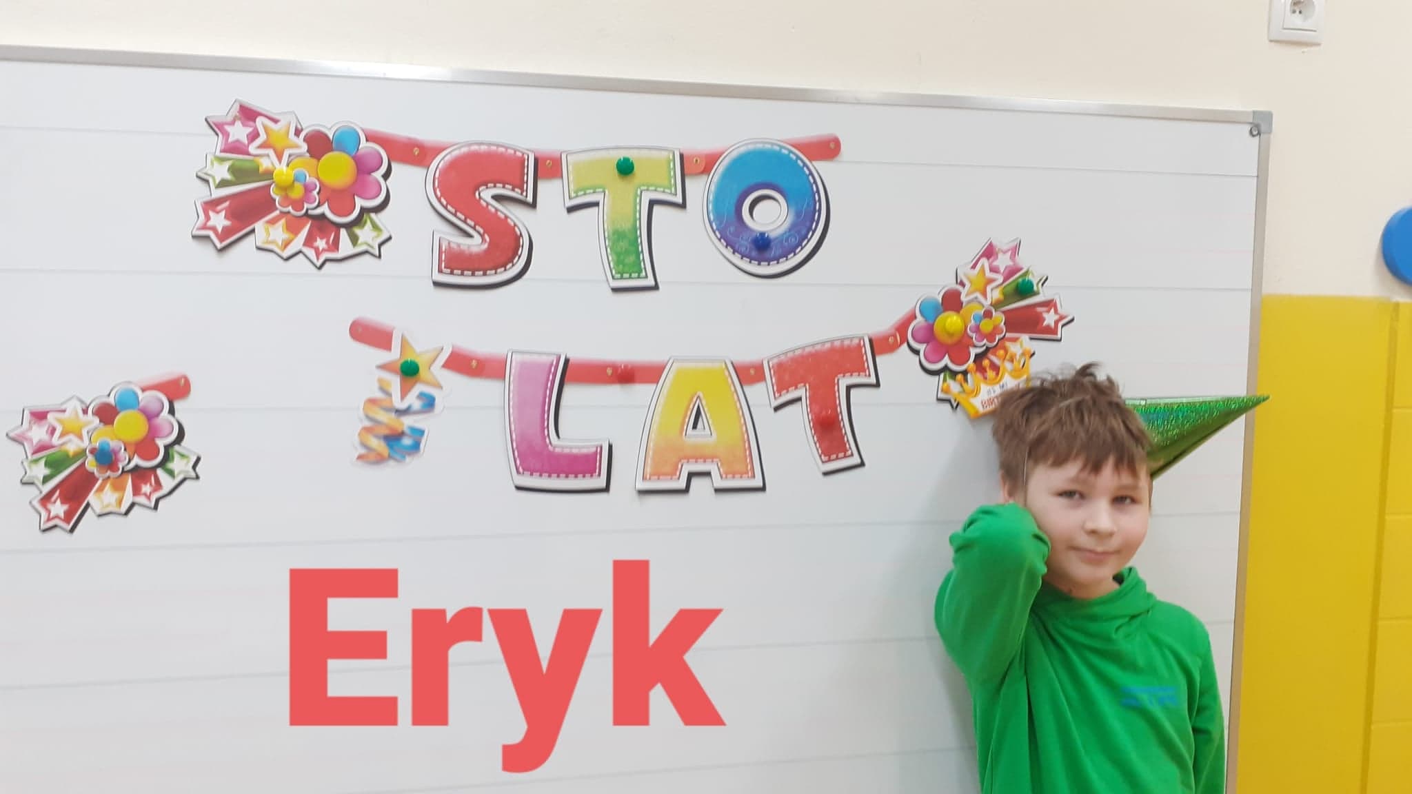 Urodziny Eryka z klasy II