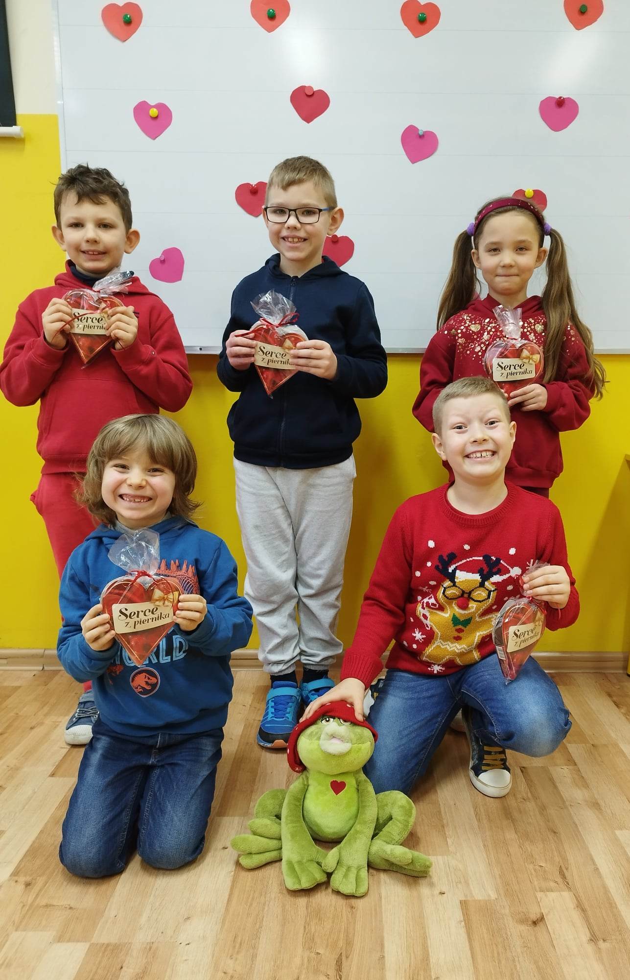 Walentynkowo w świetlicy szkolnej
