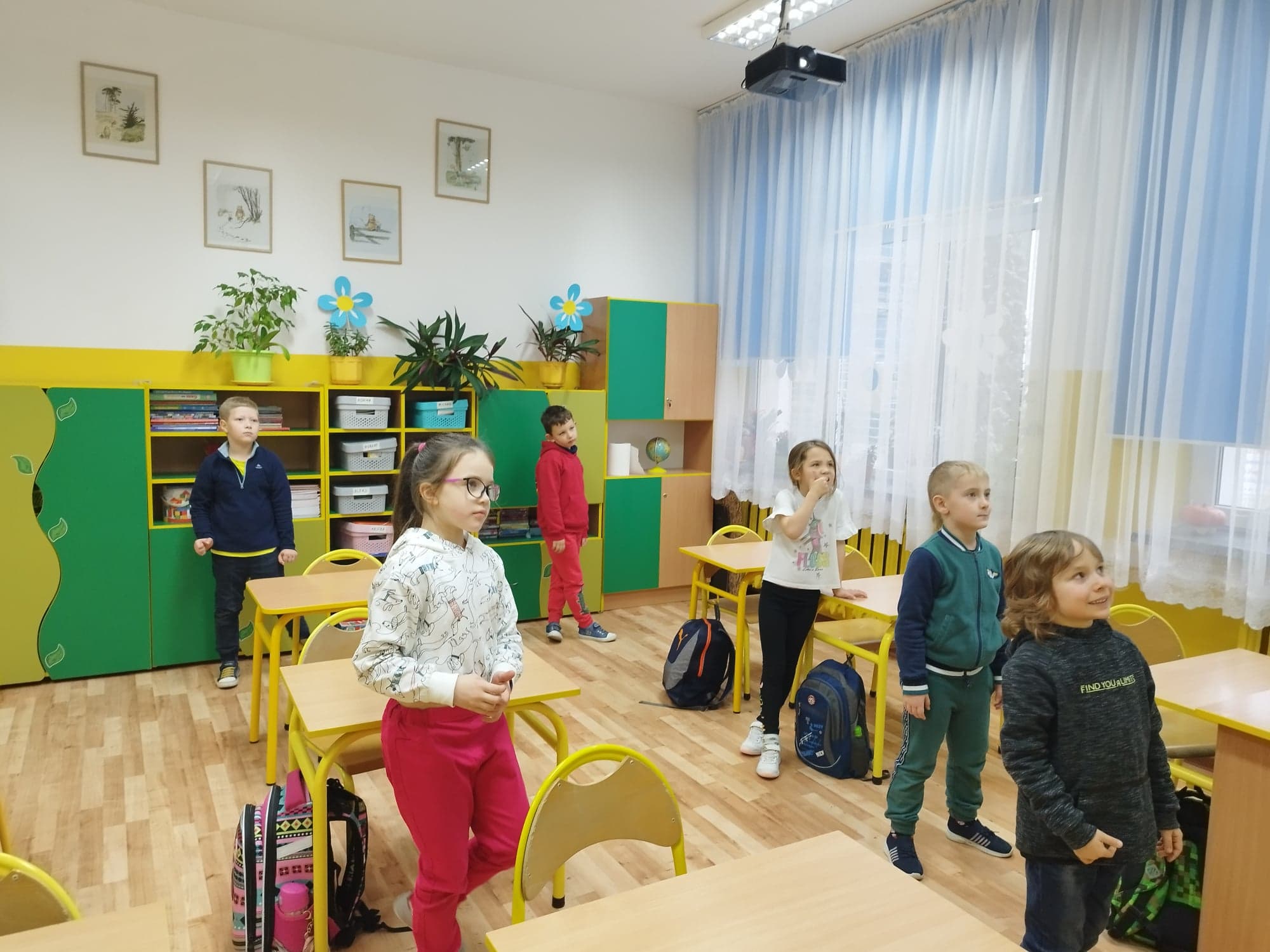 Zabawy ruchowe w Akademii Lamy i Krokieta